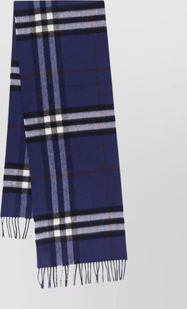 Burberry cashmere check scarf