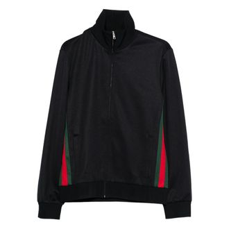 Gucci Stripe Zip-fastening Sweatshirt