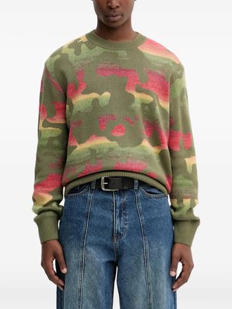 Desigual camouflage sweater - Verde