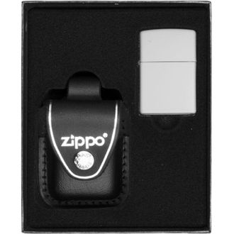 OEM Encendedor Zippo Blanco Mate Set De Regalo N.&ordm; 3