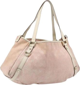 Gucci Pre-owned Vintage GG Canvas Tote - - Pre-owned - Donna - Rosa - ONE SIZE