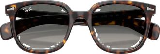 Ray-Ban Brunel II Zonnebril - unisex - Accessoires - Bruin - Maat: 53 MM