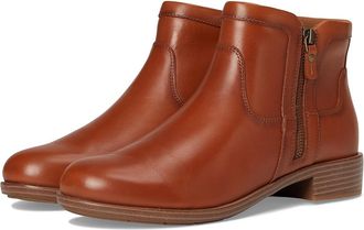 Cobb Hill Novela Womens Boots Caramel : 7.5 B - Medium, Leather