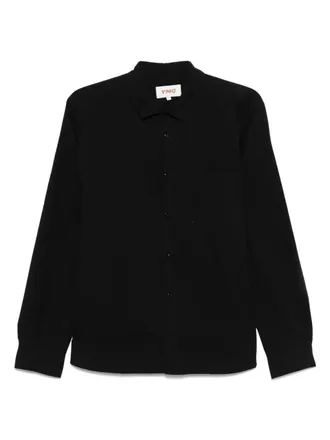 Ymc You Must Create Curtis shirt - men - Organic Cotton - S - Black