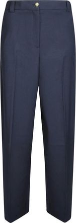 Pinko Pinko, Broeken, Dames, Blauw, XS, Chinos