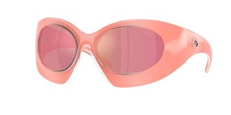 Diesel DL3014U 2061/Z Mens Sunglasses Clear Size 56