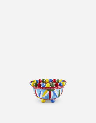 Dolce & Gabbana Medium Decorative Bowl - Decorative Boxes Multicolor Onesize