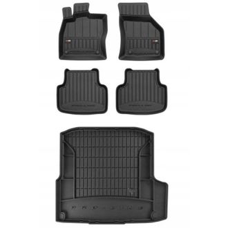 OEM Set Alfombrillas Goma 3d Skoda Octavia 3 Kombi 2012-2019 Pw