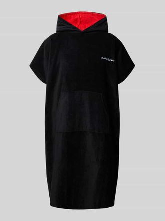 Quiksilver Regular Fit Hoody Towel mit Logo-Patch in Black, Gr&ouml;&szlig;e 1