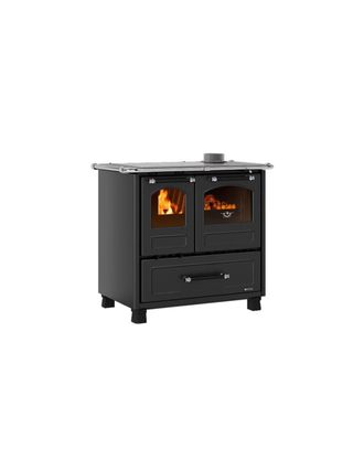 Nordica Estufa De Le&ntilde;a - Family Vst Acabado Antracita 96&times;61 H85 Cm 8,0 Kw - La Nordica