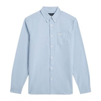 Fred Perry Oxford-overhemd - Heren - Overhemden - Blauw - Maat: M