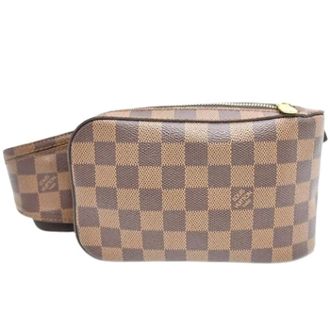 Louis Vuitton Pre-owned Belt Bags, unisex, Brown, Size: ONE SIZE Pre-owned Geronimos Sling Bag