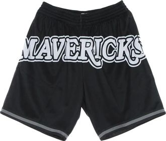 Mitchell & Ness Shorts Dallas Mavericks Big Face 3.0 - Nero