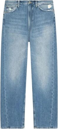Dondup Loose Denim Jeans - Dames - Regular Fit Jeans - Blauw - W29 - Denim - Jeans