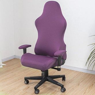 OEM Funda Para Silla Gaming, Funda El&aacute;stica Para Silla Gaming, Funda Universal Para Silla De Oficina, Lavable, Salas De Estar, Color Rojo Burdeos