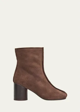 Maison Margiela 60mm Stitch Suede Ankle Boots