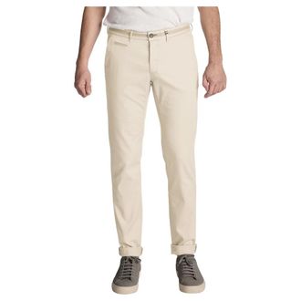 Zilton Broek - Heren - Chinos - Beige - W34 L34 - Broeken