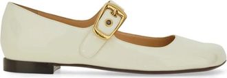Chlo&eacute; Polly Ballerina - Dames - Ballerinas - Beige - 39 EU - Leer - Schoenen