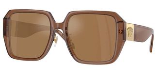 Versace VE4472D Asian Fit 5028/O Womens Sunglasses Brown Size 56