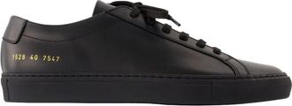 Common Projects Original Achilles Low - Heren - Sneakers - Zwart - 42 EU - Leer - Schoenen