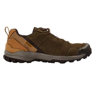Oboz Footwear Sypes leren lage wandelschoenen voor dames (Hout)