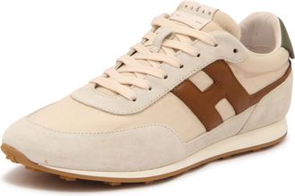 Hogan H699 Allacciato H - Heren - Schoenen - Beige - Maat: 43 EU Su&egrave;de