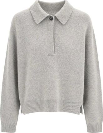 Haikure Tops, Dames, Grijs, S, Wol, Ash Polo