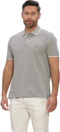 Tommy Hilfiger Heren, Tops, Grijs, Maat: XL Katoen