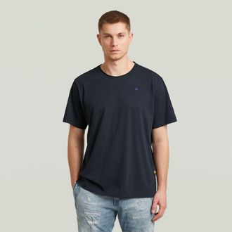 G-Star Essential Raw Neck T-shirt - Donkerblauw - Heren