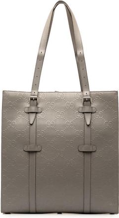 Gucci Pre-owned Gucci GG Embossed Leather Vertical Tote PNCEXY4J32EDZH5H