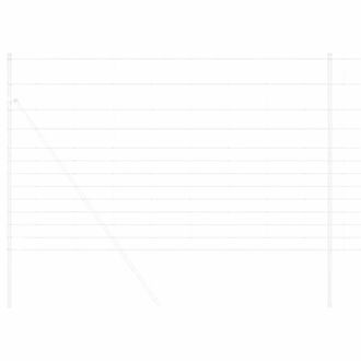 Berkfield Home Modern Field Fence 1.5x25 m Galvanised Steel in Silver