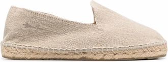 Maneb&igrave; Beige Espadrilles Platte Schoenen - Heren - Espadrilles - Beige - 44 EU - Schoenen