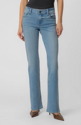 Kut from the Kloth Natalie Flare Jeans in Lively at Nordstrom, Size 10
