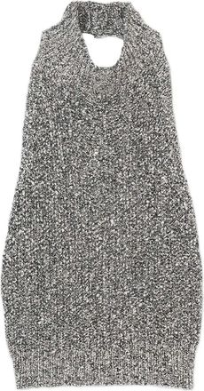 Alysi Canotta con scollo allamericana - Grigio