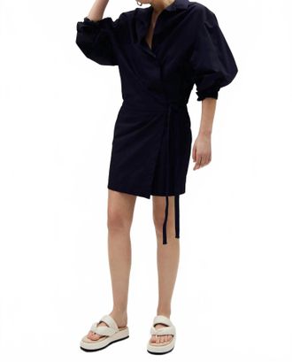 Humanoid Cilli Wrap Dress In Night
