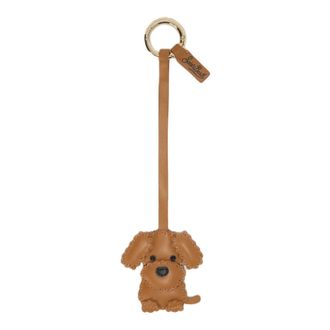 MC2 Saint Barth Bag Accessories, female, Brown, Size: ONE SIZE Leather Bag Pendant