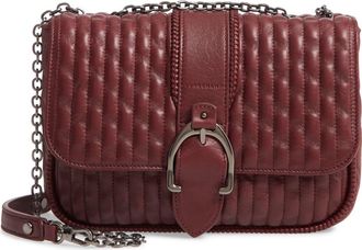 Longchamp Small Amazone Quilted Leather Crossbody Bag in Brandy at Nordstrom Rack