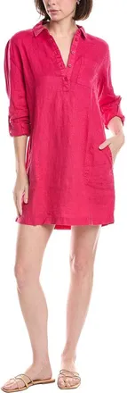 Michael Stars Eleanor Utility Linen Shirtdress