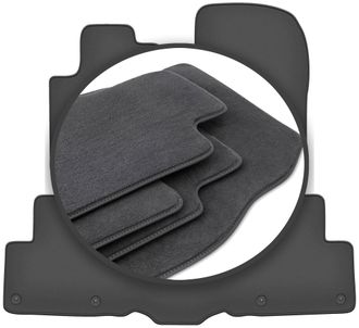 OEM Alfombrillas Premium Para Mercedes Gle W166 Suv (2011-2015)