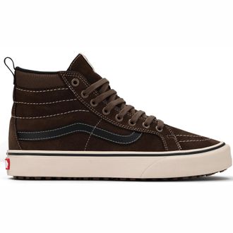 Vans Sneaker VANS MTE SK8-Hi Insulated, Damen, Gr. 38,5, braun, Leder, Synthetik, Textil, Schuhe Sneaker, gef&uuml;tterter Sneakerboot
