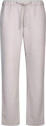 Herno Boiled Track Pants - Heren - Sweatpants - Wit - S - Wol - Broeken