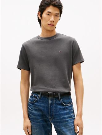 Tommy Hilfiger Mens Heavyweight Crewneck T-Shirt - Grey - XXL