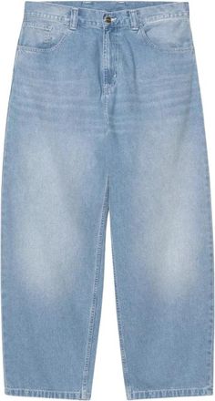 Carhartt Work in Progress Brandon Pant - Dames - Loose Fit Jeans - Blauw - M - Katoen - Jeans