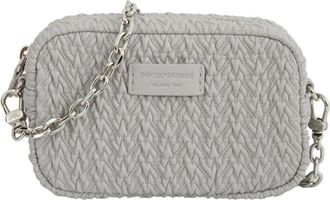 Emporio Armani Camera Case met reli&euml;f - Dames - Schoudertassen - Grijs - ONE Size - Polyester - Tassen