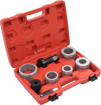 vidaXL Ensanchadores De Tuber&iacute;as 8 Piezas Acero Al Carbono Y Aluminio Vidaxl