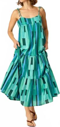 Natalie Martin Melanie Dress In Sea Glass Green