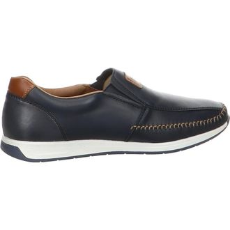 Rieker Instappers - Heren - Schoenen - Blauw - Maat: 41 EU Leer