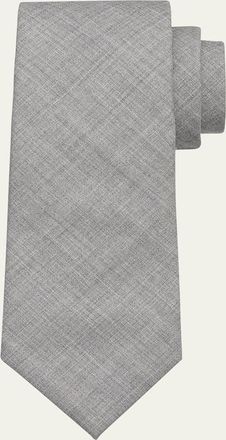 Brunello Cucinelli Mens Lightweight Wool Solid Tie