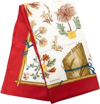 Herm&egrave;s Pre-owned Foulard Herbier de Gavarnie - - Pre-owned - Donna - Multicolore - ONE SIZE