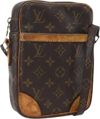 Louis Vuitton Pre-owned Cross Body Bags, female, Brown, Size: ONE SIZE Pre-owned Canvas Cross Body Bag